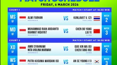 Jadwal All England