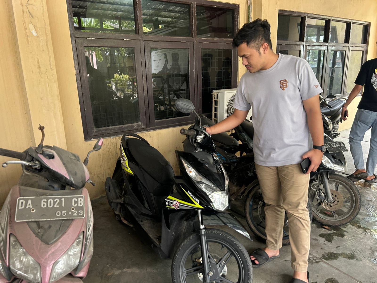 Polisi Ungkap Curanmor Subuh di Banjarmasin! Sikat Motor di Langgar Lalu Jual di Facebook