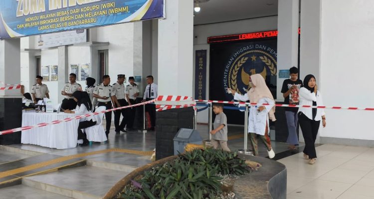 Lapas Banjarbaru Membludak saat Lebaran! 1.300 Pengunjung Serbu Kunjungan Narapidana dalam Sehari