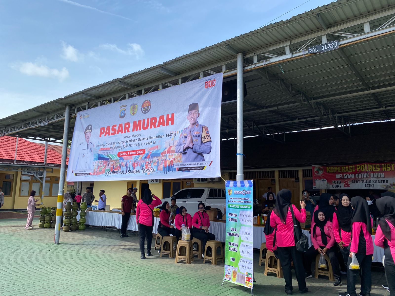 Markas Polres Hulu Sungai Tengah