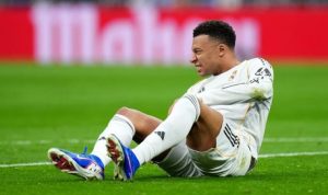 Real Madrid Salah Diagnosis Cedera Lutut Kylian Mbappe Terungkap