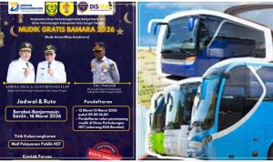 Mudik Lebaran Gratis dari Barabai ke Banjarmasin Dibuka, Dishub HST Sediakan 42 Kursi