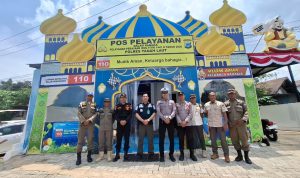 Arus Mudik Mulai Padat di Simpang Tiga Bentok Tala, Petugas Turun Tangan Atur Lalu Lintas