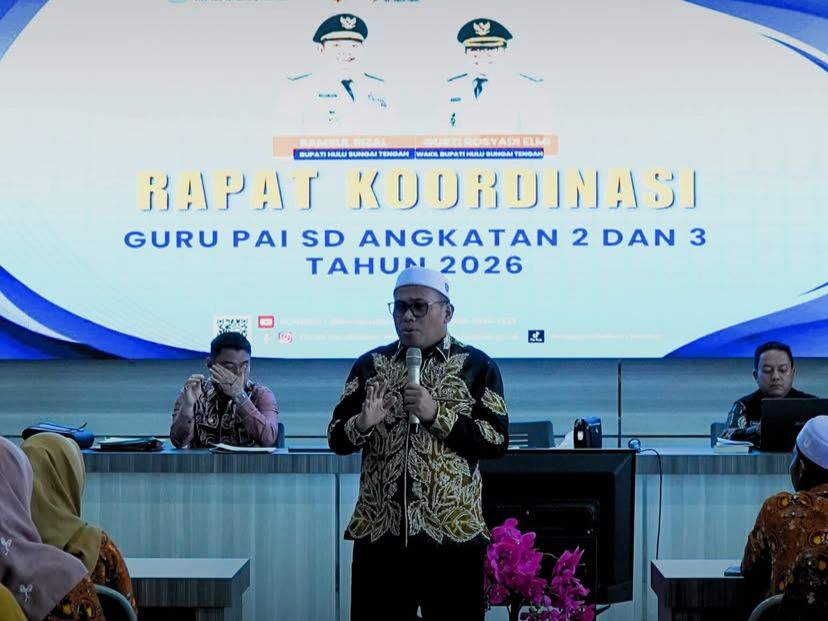 Pemkab HST Tingkatkan Kompetensi Guru
