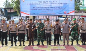 Pengamanan Lebaran Diperketat! Polres HST Kerahkan 150 Personel dan Dirikan 3 Pos Strategis