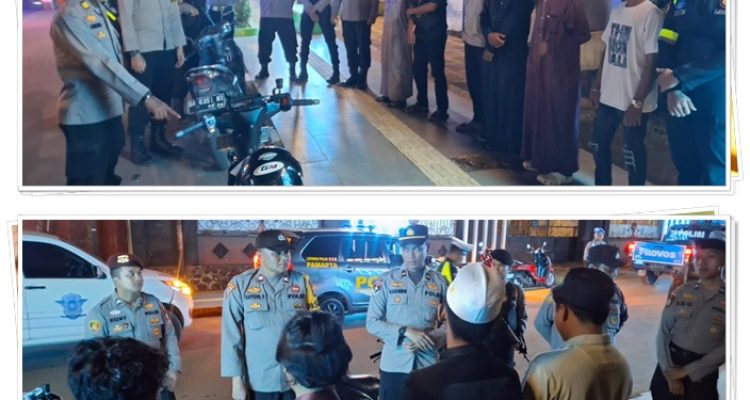 Balap Liar Jelang Sahur Resahkan Warga, Polres Tanah Laut Gelar Patroli Dini Hari di Pelaihari