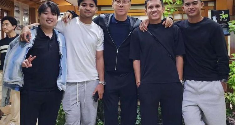 Shin Tae-yong Reuni dan Makan Bersama Arhan Asnawi serta Egy