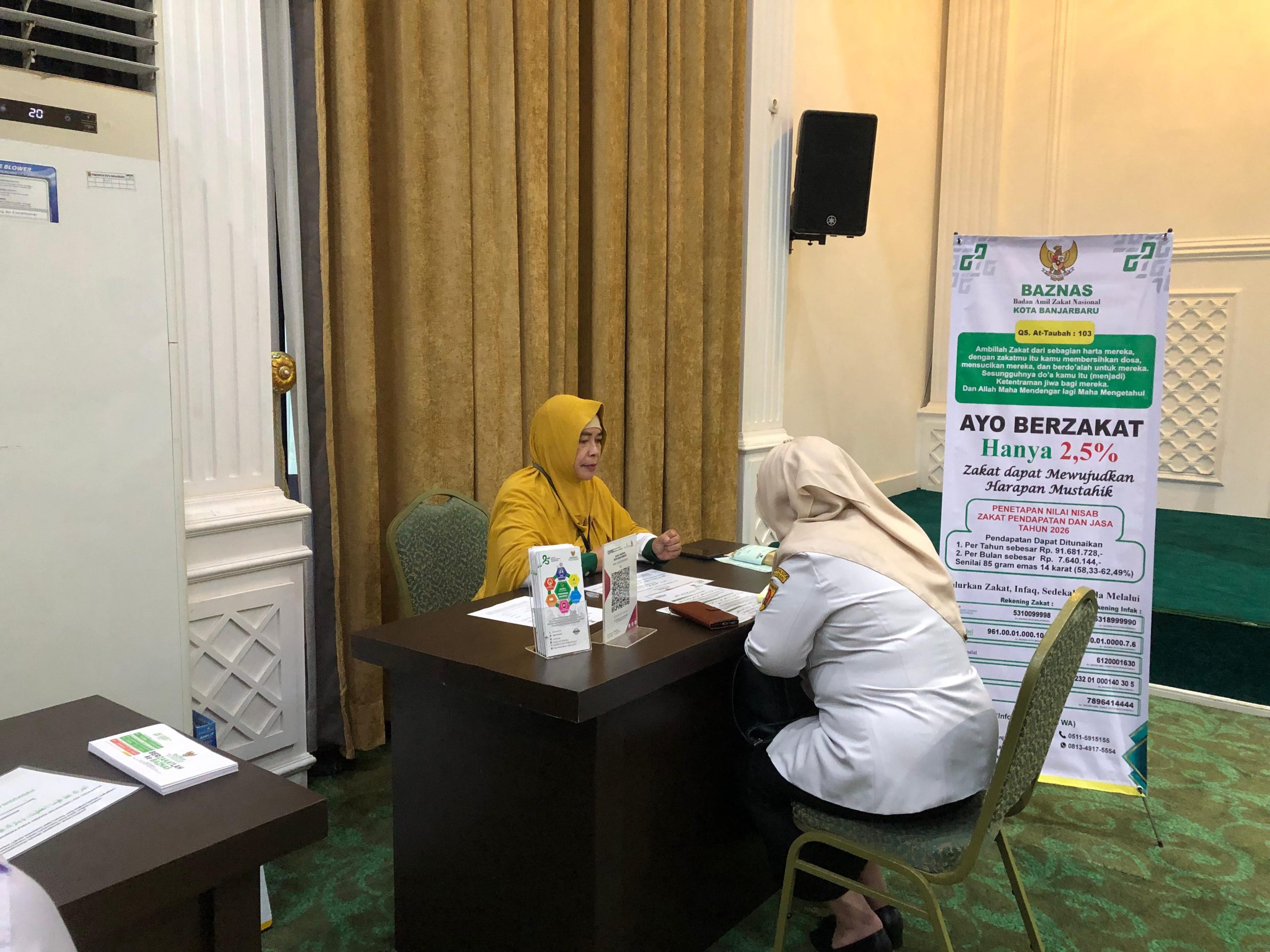 Baznas Banjarbaru Targetkan Penghimpunan Zakat Rp6 Miliar di 2026, Tahun Lalu Rp1,5 Miliar