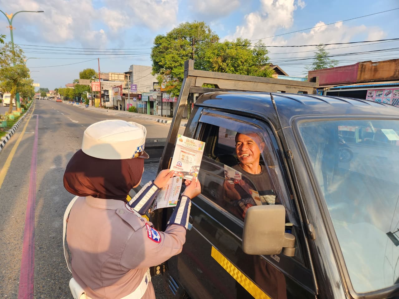 Satlantas Polres Tabalong Gelar Penling Humanis