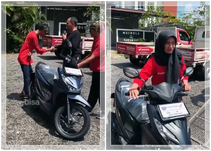 Kisah Haru THR Lebaran! Pemilik Resto di Sukoharjo Hadiahi 29 Motor Baru untuk Karyawan