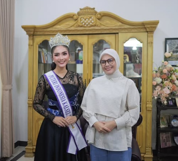 Bakal Wakili Kalsel di Puteri Indonesia 2026, Talitha Fatimah Temui Wakil Walikota Banjarmasin