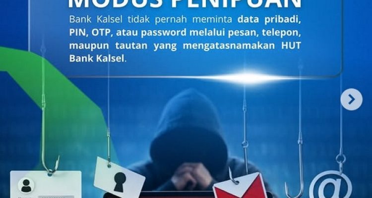 Bank Kalsel Peringatkan Masyarakat Waspada Penipuan Atasnamakan Bank Kalsel