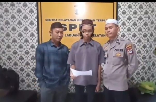 Sebut Guru Sekumpul Orangtua Upin &amp; Ipin di TikTok, Pemuda ini Buat Klarifikasi di Polres HST