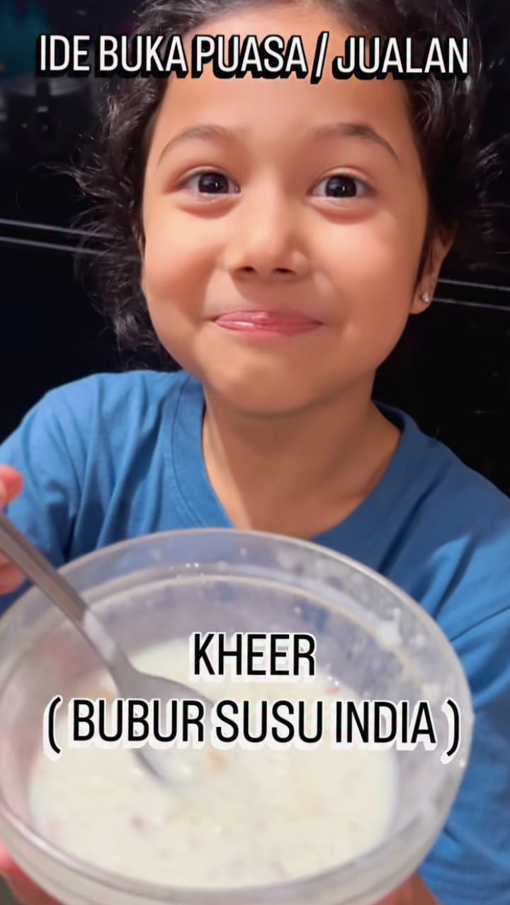 WNI Istri Aktor Bollywood ini Bagikan Cara Bikin Kheer (Bubur Susu India) Buat Takjil, Catat Resepnya!