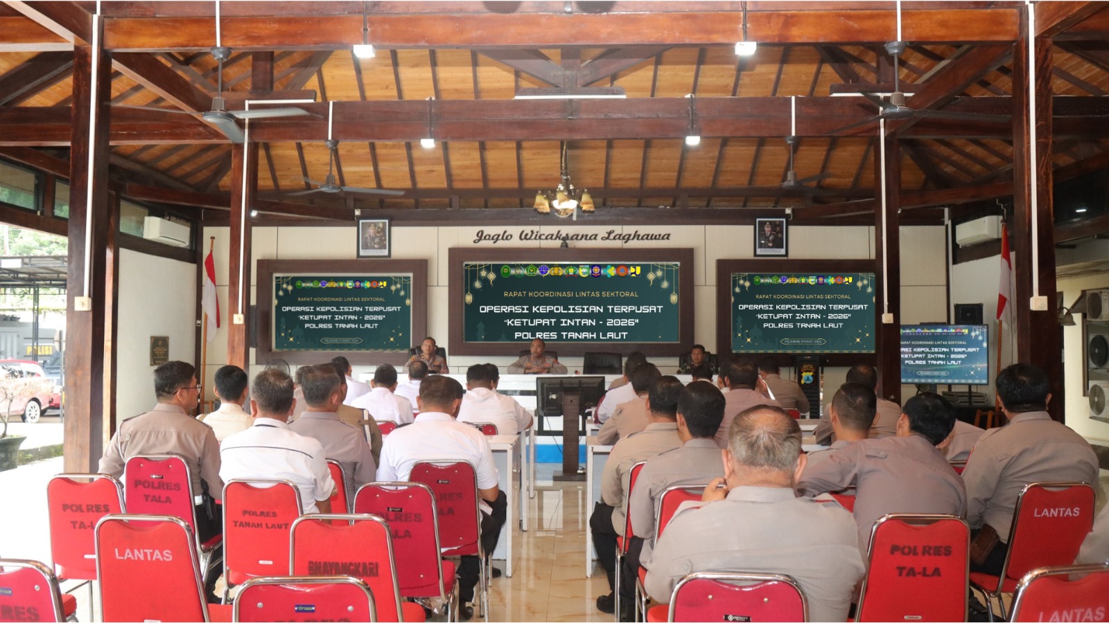 Uji Kesiapan Jelang Mudik 2026: Polres Tanah Laut Pererat Sinergi Lintas Sektoral Demi Keamanan Idulfitri