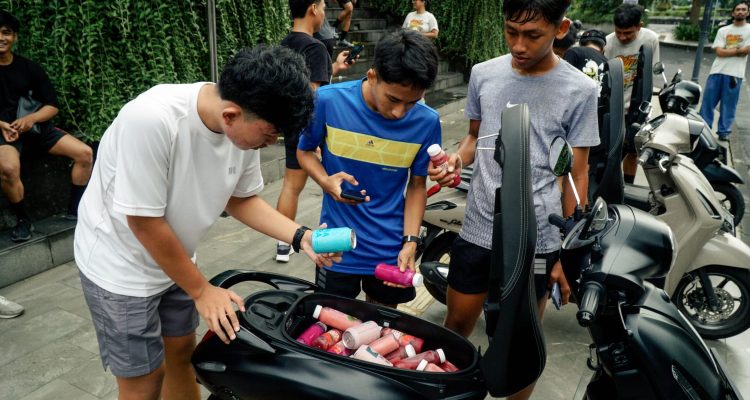Ratusan Anak Muda Bali Tampil Penuh Lifestyle Aktif dan Style di "Morning Kalcer Run The City by Grand Filano"