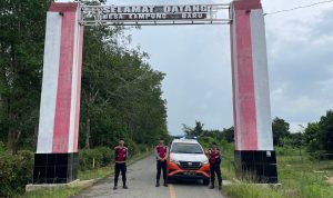 Sunyi Nyepi di Pura Agung, Polri Tetap Siaga Jaga Toleransi di Tanah Laut