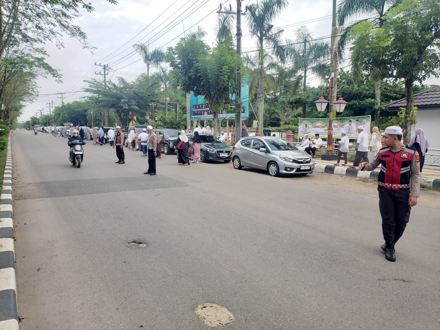 Muhammadiyah Tabalong Gelar Sholat Idul Fitri di Tiga Lokasi, Ratusan Jemaah Hadir