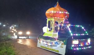 Empat Desa Bersatu Meriahkan Takbir Keliling di Masingai II, Pawai Mengular Hingga 2 Kilometer