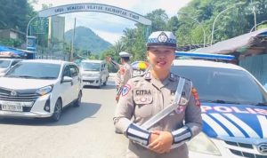 Arus Balik H+4 Lebaran, Lalu Lintas di Sejumlah Titik Perbatasan Tabalong Terpantau Ramai Lancar