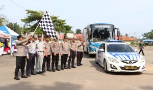 Upaya Tekan Angka Kecelakaan, Polres Tanah Laut Mobilisasi Pemudik Lewat Program Balik Gratis