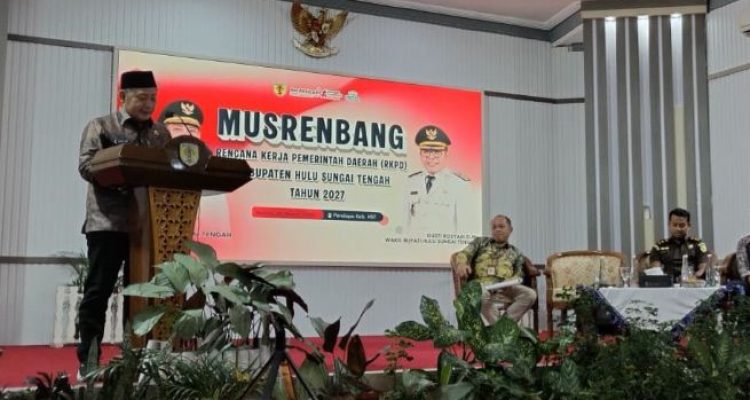 Musrenbang RKPD 2027, Bupati HST Tekankan Program Prioritas dan Realistis
