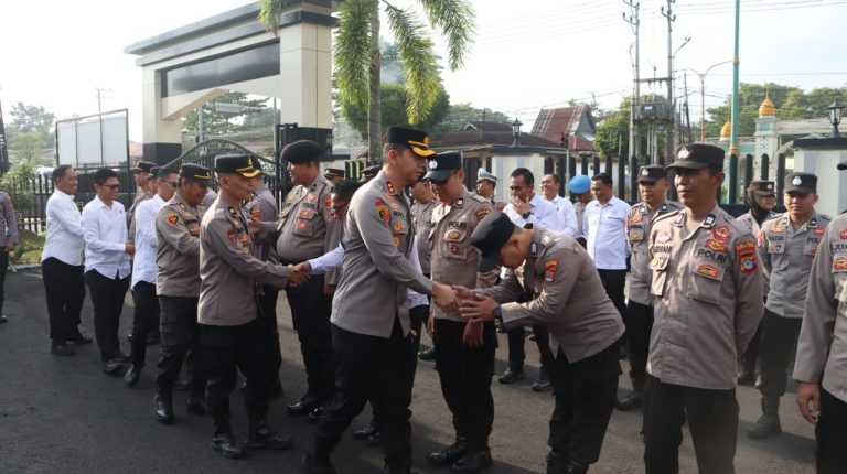 Kapolres Tabalong Gelar Halal Bihalal, Tekankan Kedisiplinan dan Kebersamaan Pasca Idul Fitri