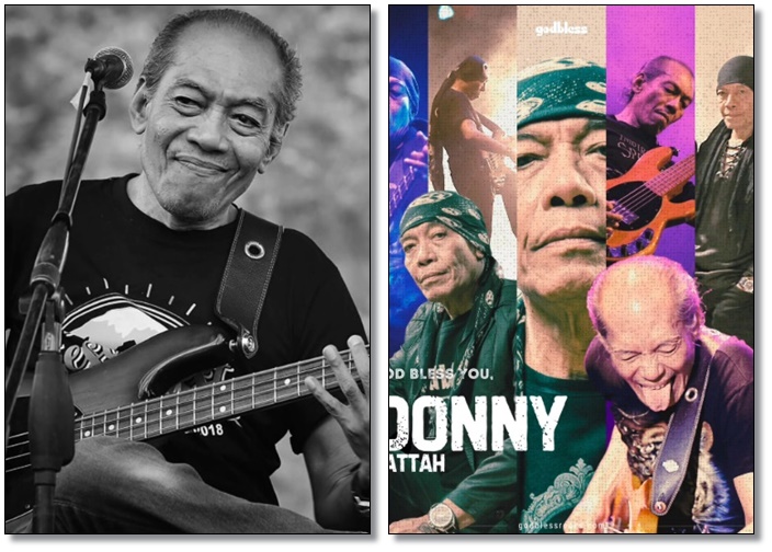 LEGENDA ROCK INDONESIA Donny Fattah, Bassis dan Pendiri God Bless Berpulang Diusia 76 Tahun