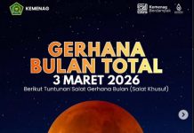 Hari ini Gerhana Bulan Total, Kemenag Imbau Warga Lakukan Sholat Gerhana
