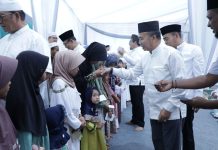 Sekdaprov Hadiri Buka Puasa Bersama Hasnur Group, Serahkan 2.133 Bingkisan Ramadhan