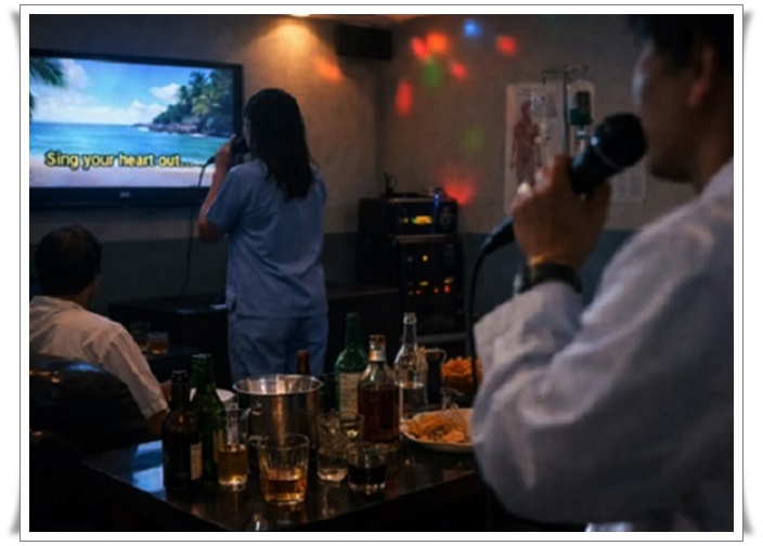 karaoke di RSUD lamandau