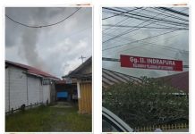 Kebakaran Hebat Juga Terjadi di Teluk Tiram Banjarmasin Barat, Video Kepulan Asap Beredar di Medsos