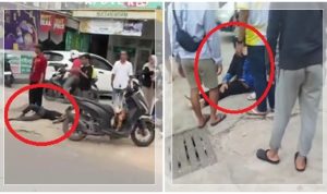 Kecelakaan Mobil vs Motor di Jalan Sultan Adam Banjarmasin, Korban Dievakuasi RSUD Ansyari Saleh