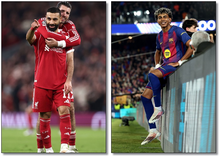 Mohamed Salah &amp; Lamine Yamal Pecahkan Rekor Gila Liga Champions, Dunia Sepak Bola Dibuat Terpukau