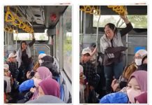 Video Viral: Diduga Tak Dipinjamkan HP, Emak-Emak Ngamuk di Dalam Bus Trans Bakula