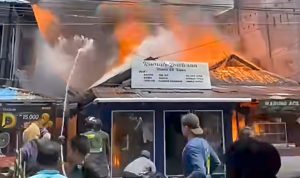 Kebakaran Terjadi di Pasar Cempaka Banjarbaru
