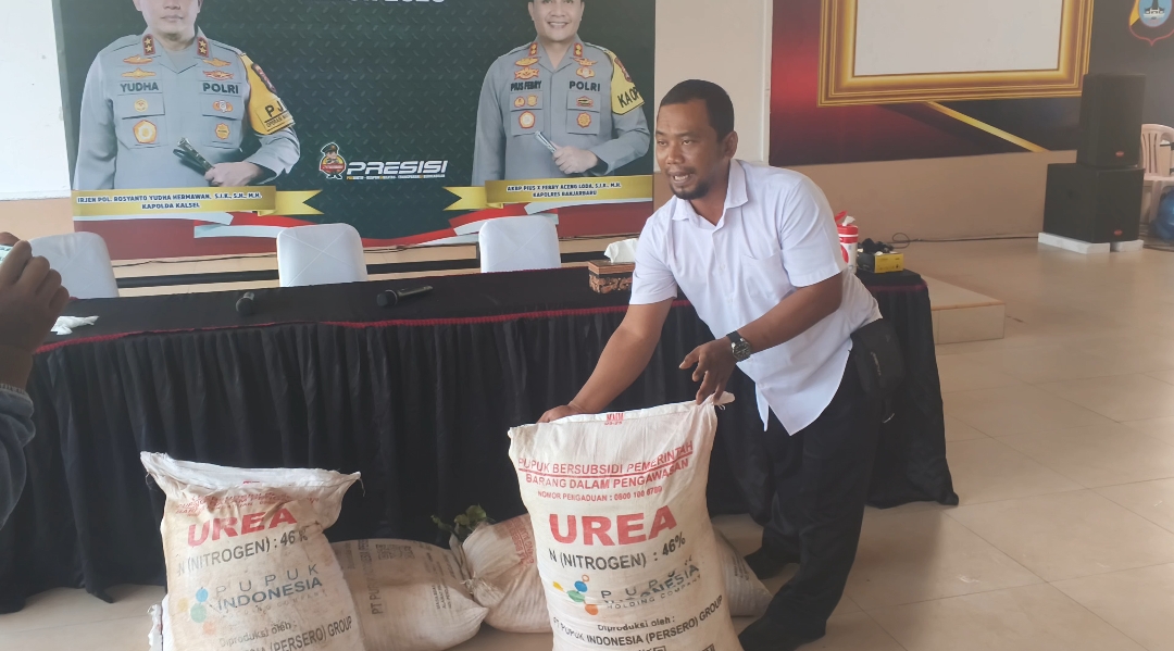 Dugaan Penyelewengan 4 Ton Pupuk Subsidi di Beruntung Baru Kabupaten Banjar, Dibawa ke Kurau