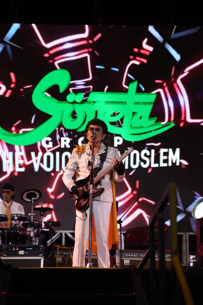 Raja Dangdut Rhoma Irama Meriahkan Mappanre Ri Tasi'e di Pantai Pagatan Tanah Bumbu