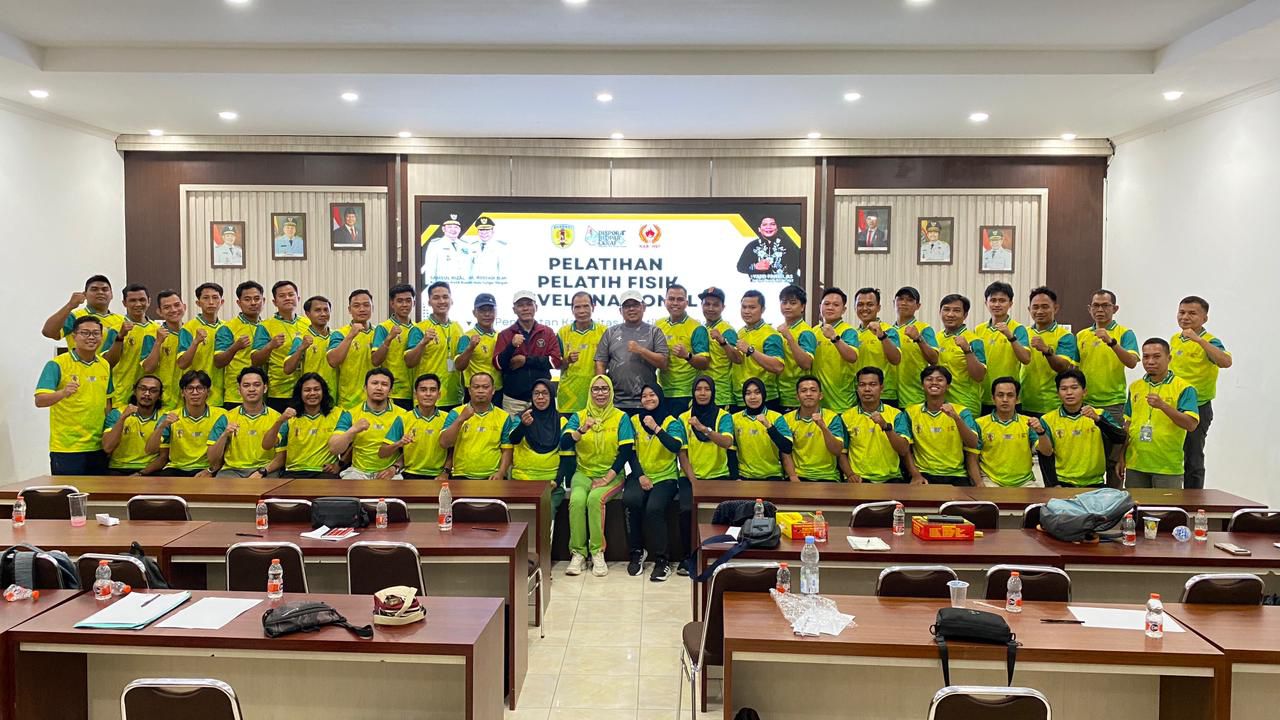 38 Cabor Ikuti Pelatihan Pelatih Fisik di HST, Disporabudparekraf Dorong Pembinaan Atlet