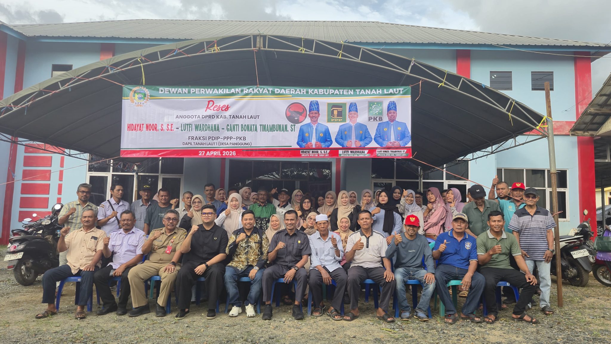 Minim Anggaran, Reses DPRD Tanah Laut di Desa Panggung Kini Selektif Pilih Usulan