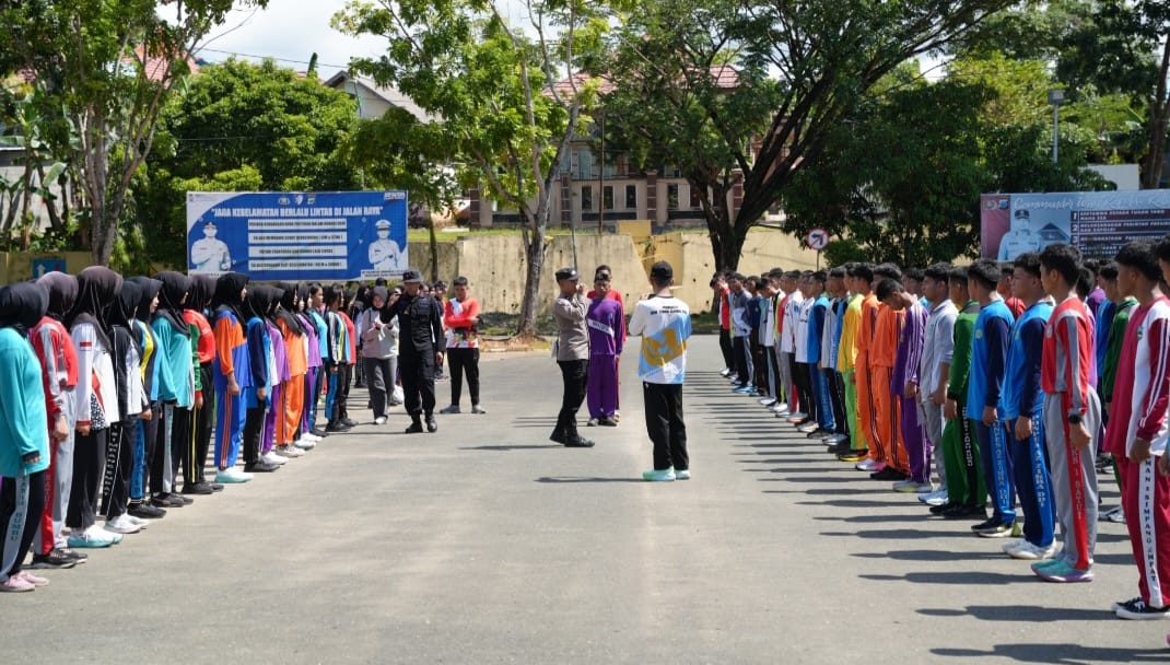 Bentuk Karakter Disiplin dan Meningkatkan Kekompakan, Tanbu Gelar Latihan Bersama Calon Paskibraka Tahun 2026