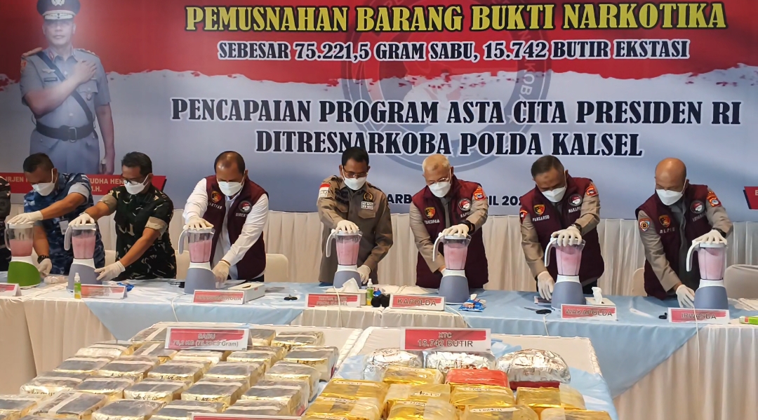 Pemusnahan barbuk
