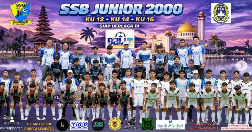 Bikin Bangga Banua! SSB Junior 2000 Banjarmasin Sabet Juara 3 di Ajang Sepakbola Asia