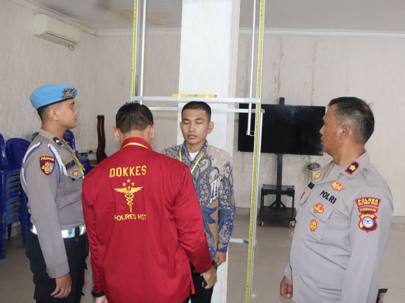 Polres HST Gelar Rikmin Awal Penerimaan Polri 2026, 79 Casis Ikuti Seleksi di Aula Bhayangkara