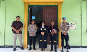 Ibadah Jumat Agung di HST Berlangsung Khidmat, Polres HST Pastikan Jemaat Beribadah dengan Aman