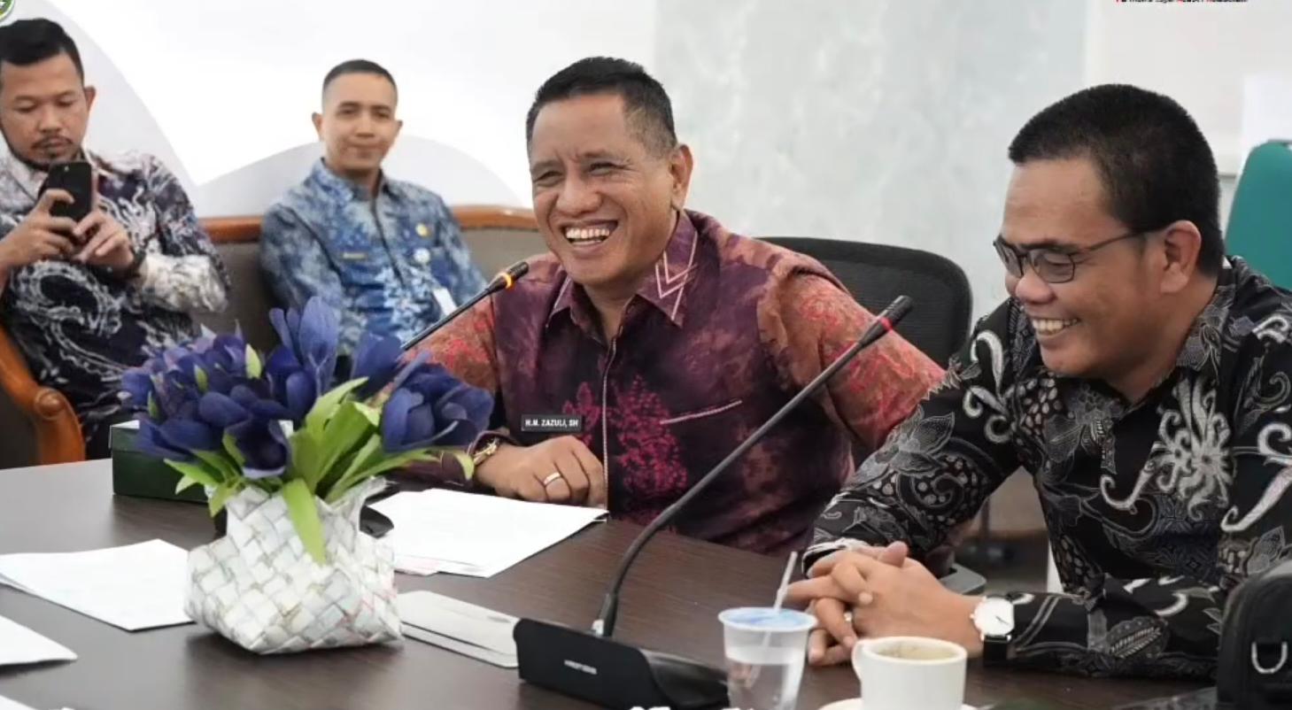 Pangkas Hambatan Investasi, Wabup Tanah Laut Desak Kemen ATR/BPN Segera Mutakhirkan KBLI RDTR Pelaihari