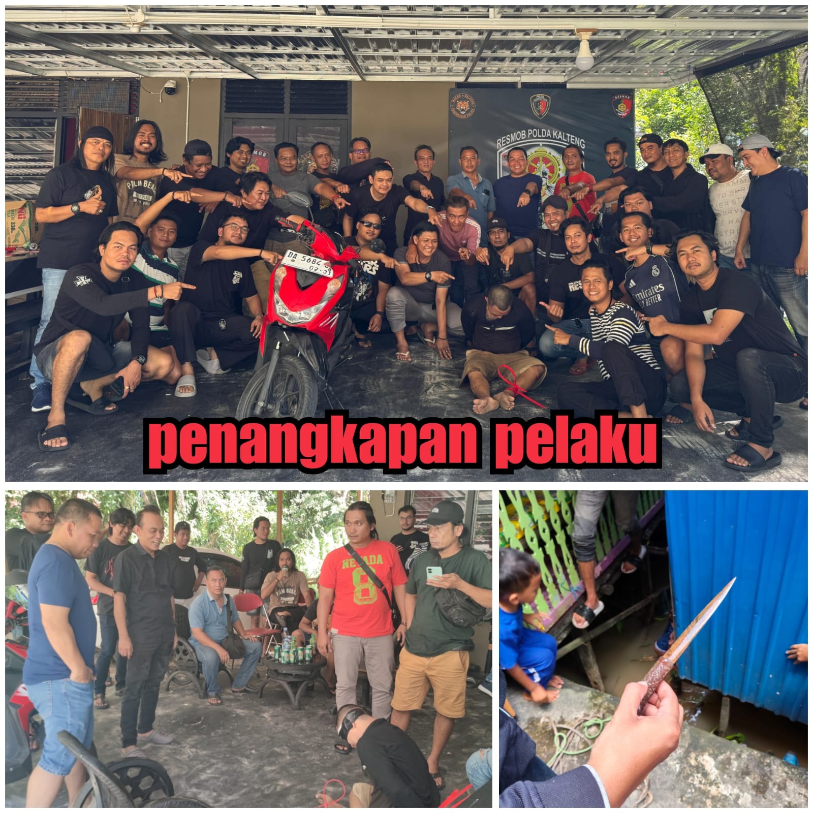 Pelarian Terhenti di Palangka Raya, Pelaku Pembunuhan di Surgi Mufti Banjarmasin Akhirnya Ditangkap