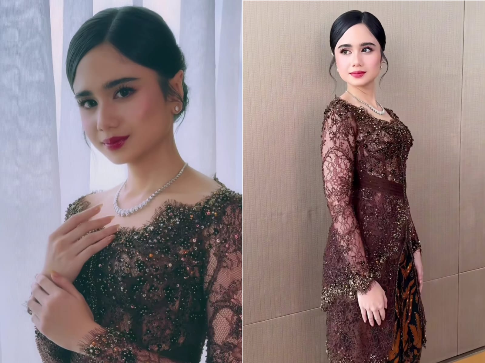 Tampil Cantik dengan Kebaya di Akad Nikah El Rumi dan Syifa Hadju, Penampilan Tissa Biani Curi Perhatian