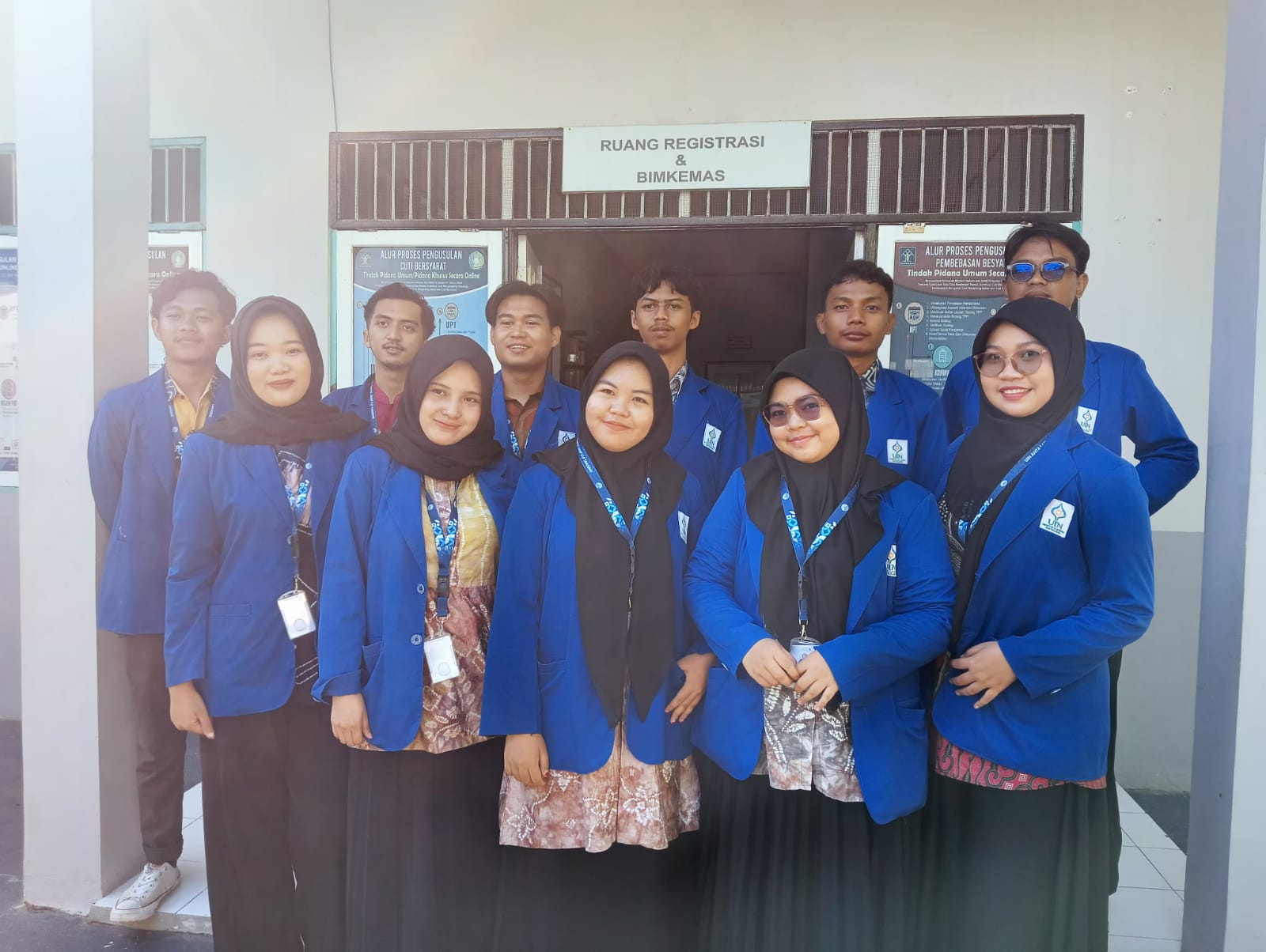 11 Mahasiswa UIN Antasari Gelar KKN di Lapas Kelas IIB Tanjung