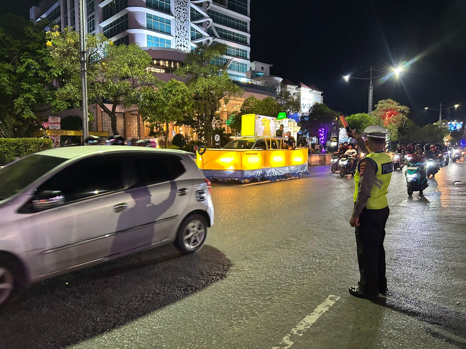 Polresta Banjarmasin Kerahkan Ratusan Personel Amankan Pawai Malam Takbiran